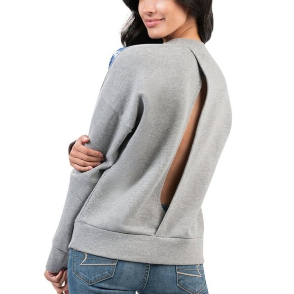 Women's G-III 4Her Penalty Box Pullover Sweatshirt, Rangers, Medium, NWT - Picture 2 of 11